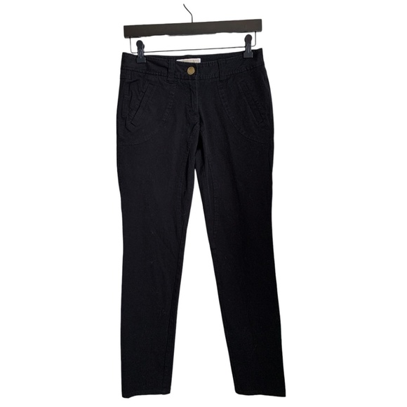 MICHAEL Michael Kors Women's Black Pants Size 2 Cotton Spandex Blend - Picture 6 of 7